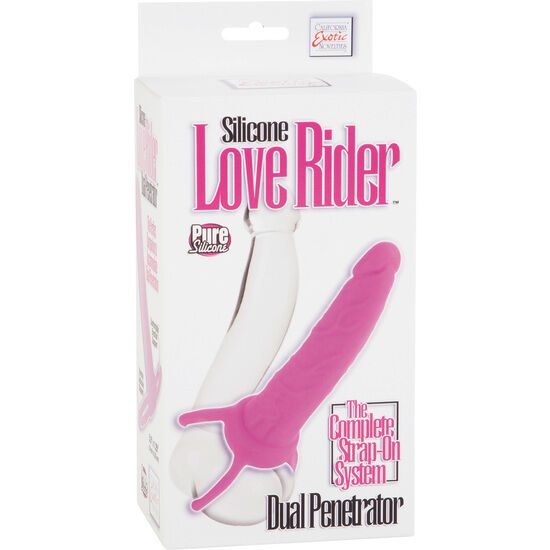 DILDO PER DOPPIA PENETRAZIONE CALEX - ROSA