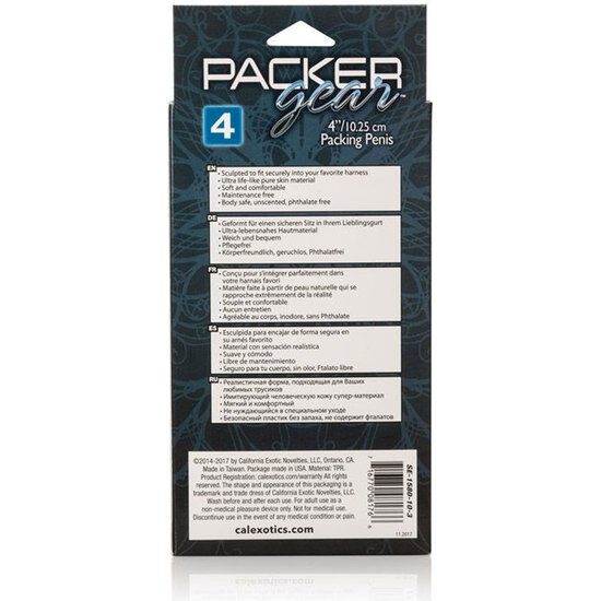 ESTENSORE FALLICO CAVO CALEX PACKING PENIS MARRONE 12,75 CM