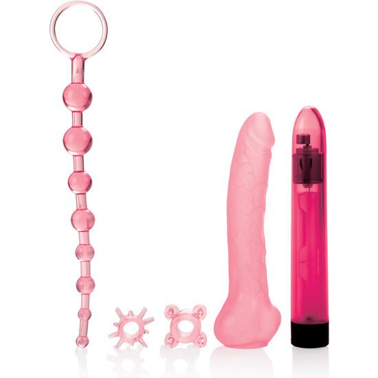 KIT SEX TOYS PER GIOCHI EROTICI DI COPPIA CALEX STARTER