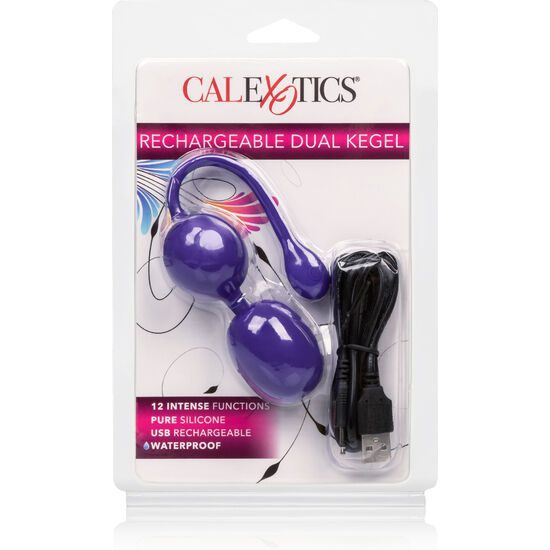 PALLINE RICARICABILI CALEX DUAL KEGEL VIOLA