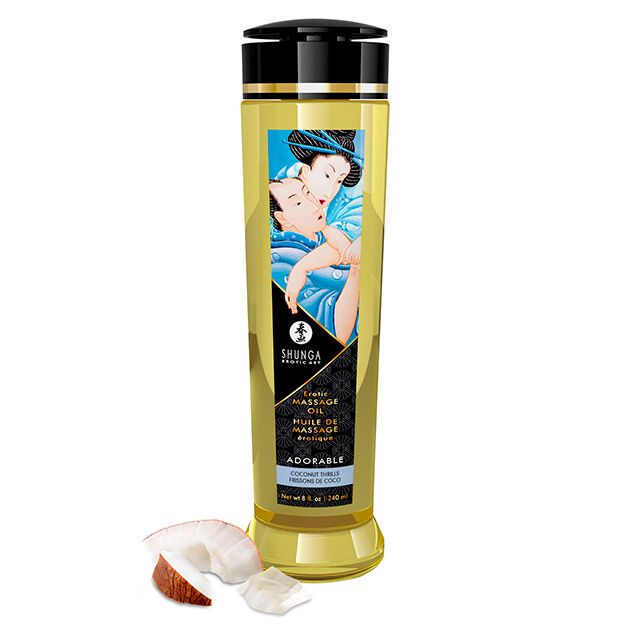 OLIO DA MASSAGGIO EROTICO SHUNGA ADORABILE