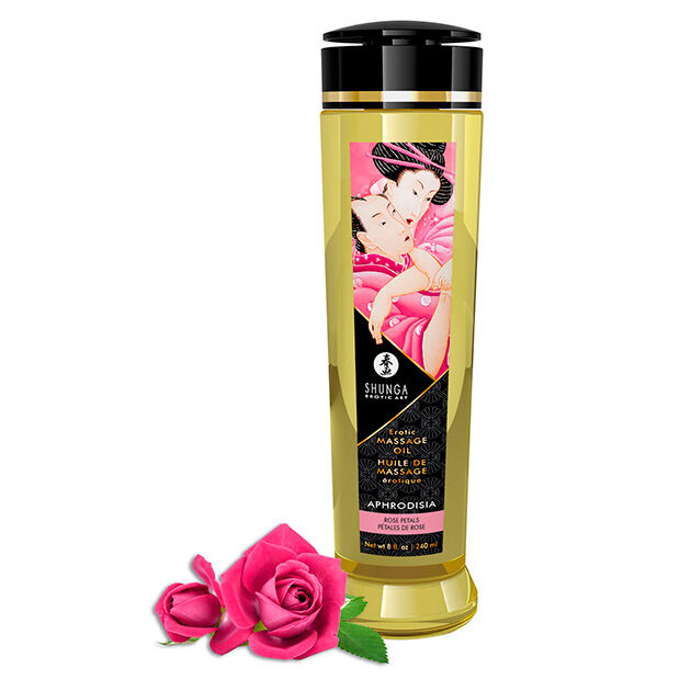 SHUNGA EROTIC MASSAGE OIL AFRODISIA 240ML