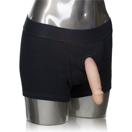 IMBRACATURA STRAP-ON CALEX PACKER GEAR BOXER BRIEF M / L