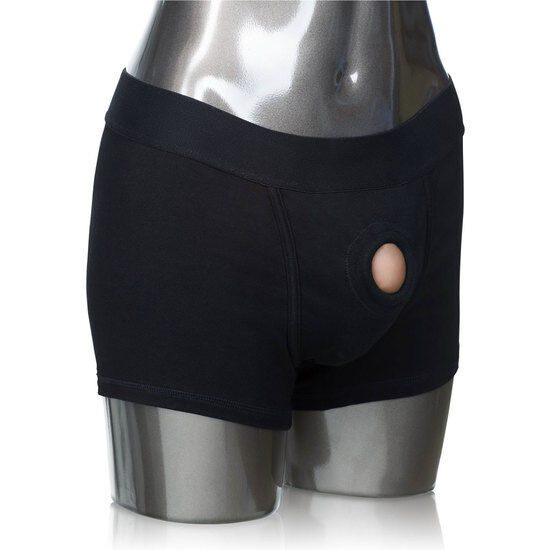 IMBRACATURA STRAP-ON CALEX PACKER GEAR BOXER BRIEF M / L