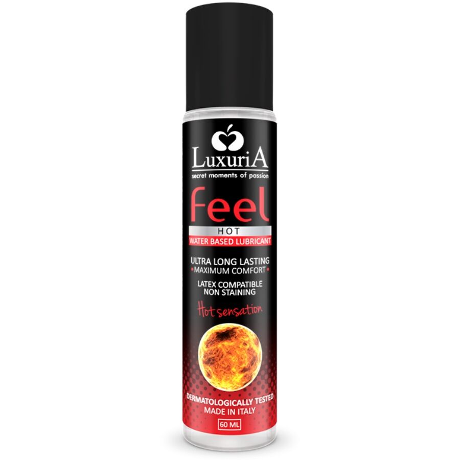 LUXURIA FEEL HOT SENSATION LUBRIVAGINANTE A BASE ACQUA 60 ML