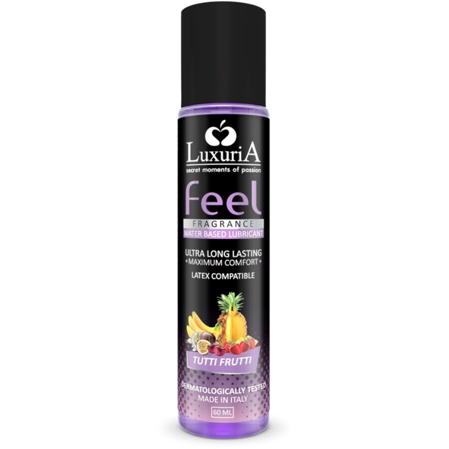 LUXURIA FEEL TUTTI FRUTI LUBRIVAGINANTE ALL'ACQUA 60 ML