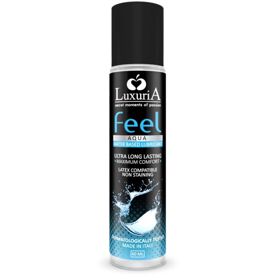 LUXURIA FEEL AQUA LUBRIVAGINANTE A BASE D'ACQUA 60 ML