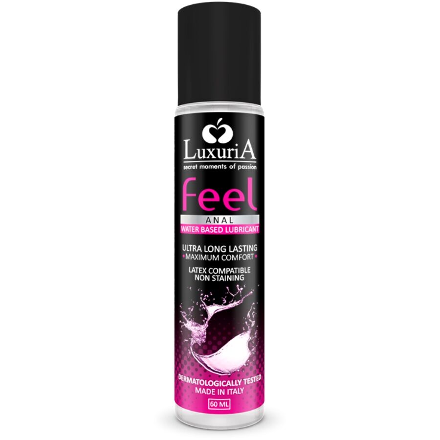 LUXURIA FEEL LUBRIVAGINANTE ANALE A BASE DI ACQUA 60 ML