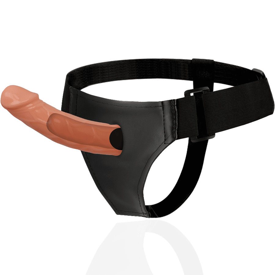 IMBRACATURA CON DILDO CAVO HARNESS ATTRACTION BLAKE 15.5 X 4CM