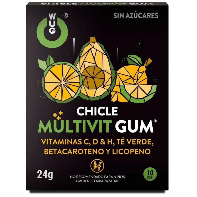WUG GUM MULTIVIT GUM 10UNITÀ
