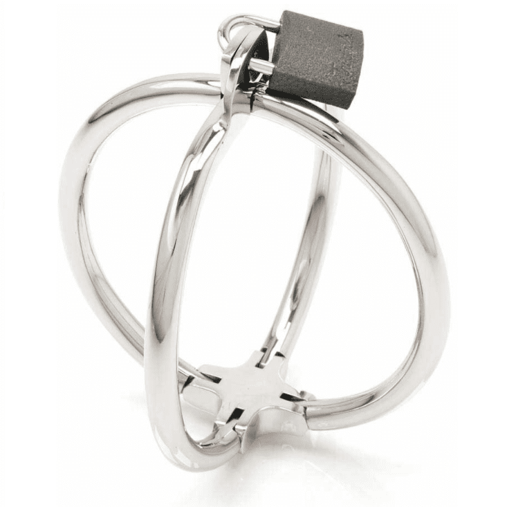 RITEGNO MANO CROCE CROCE IN METALLO - ACCIAIO INOX