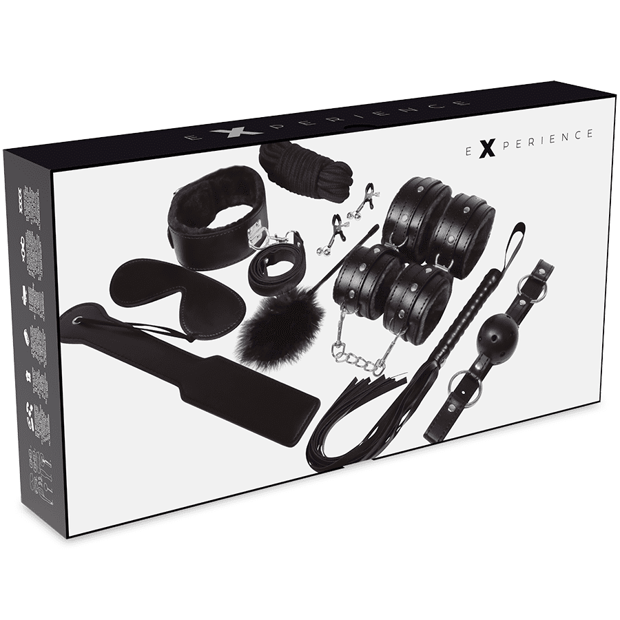 KIT BDSM EXPERIENCE FETISH - COLORE NERO