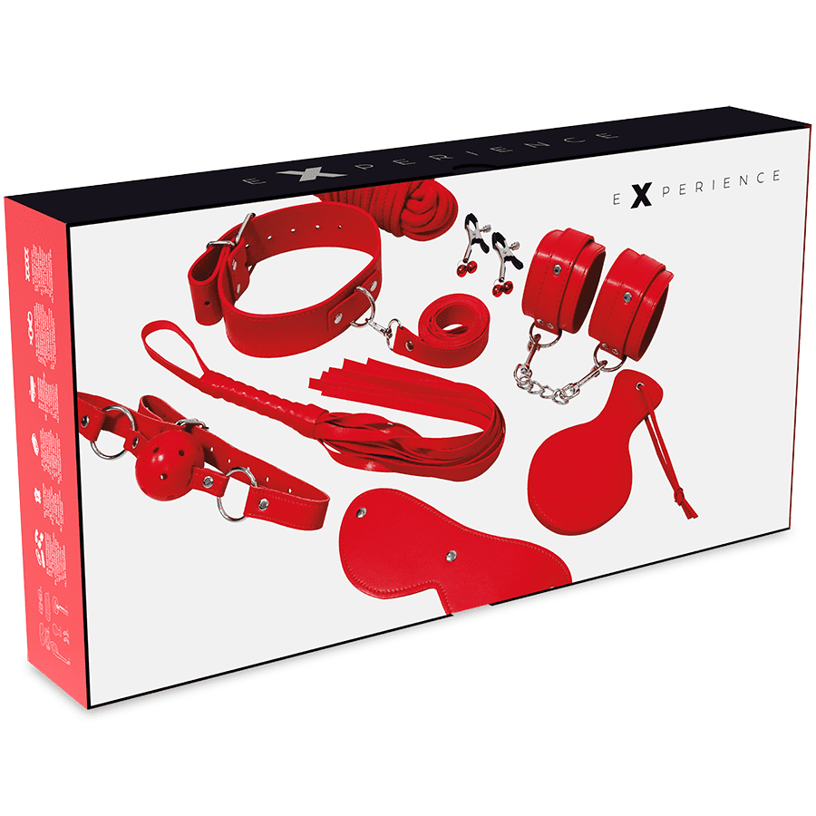 ESPERIENZA BDSM FETISH KIT SERIE ROSSA