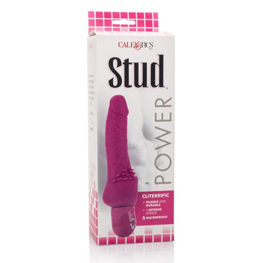 VIBRATORE CALEX POWER STUD CLITERRIFIC ROSA