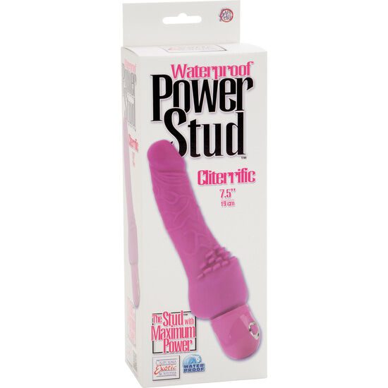 VIBRATORE CALEX POWER STUD CLITERRIFIC ROSA