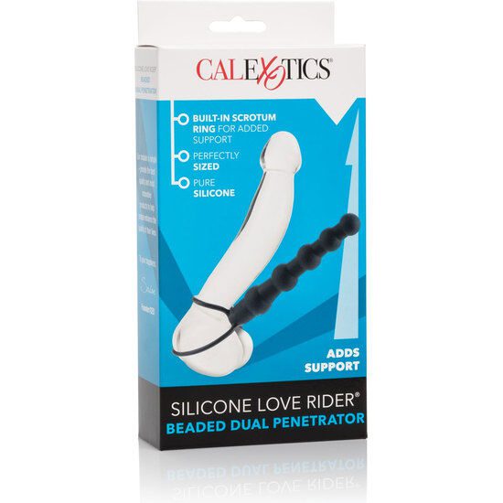 PLUG PER DOPPIA PENETRAZIONE - CALEX COLORE NERO