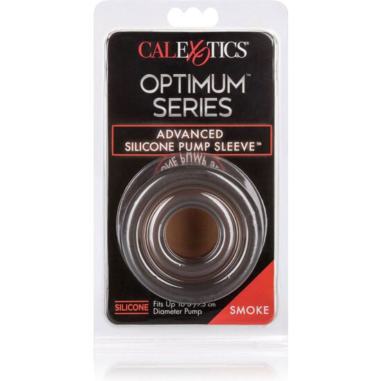 MANICOTTO ACCESSORIO PER POMPA DI EREZIONE IN SILICONE CALEX ADV - NERO