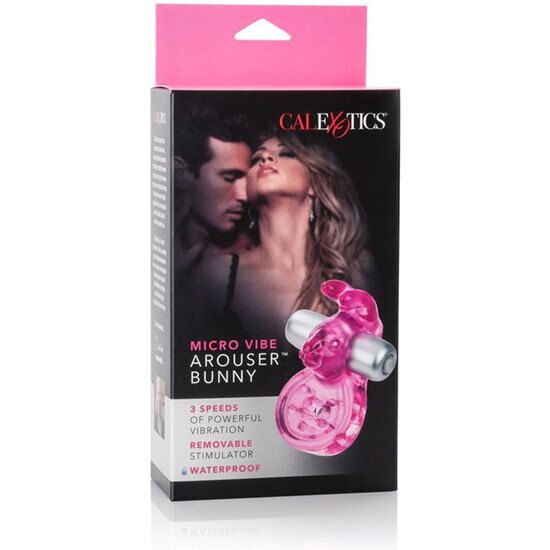 ANELLO VIBRANTE CON STIMOLATORE CLITORIDE CALEX