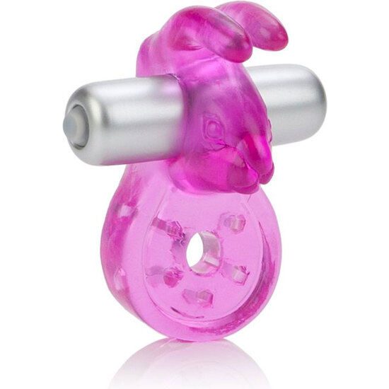 ANELLO VIBRANTE CON STIMOLATORE CLITORIDE CALEX