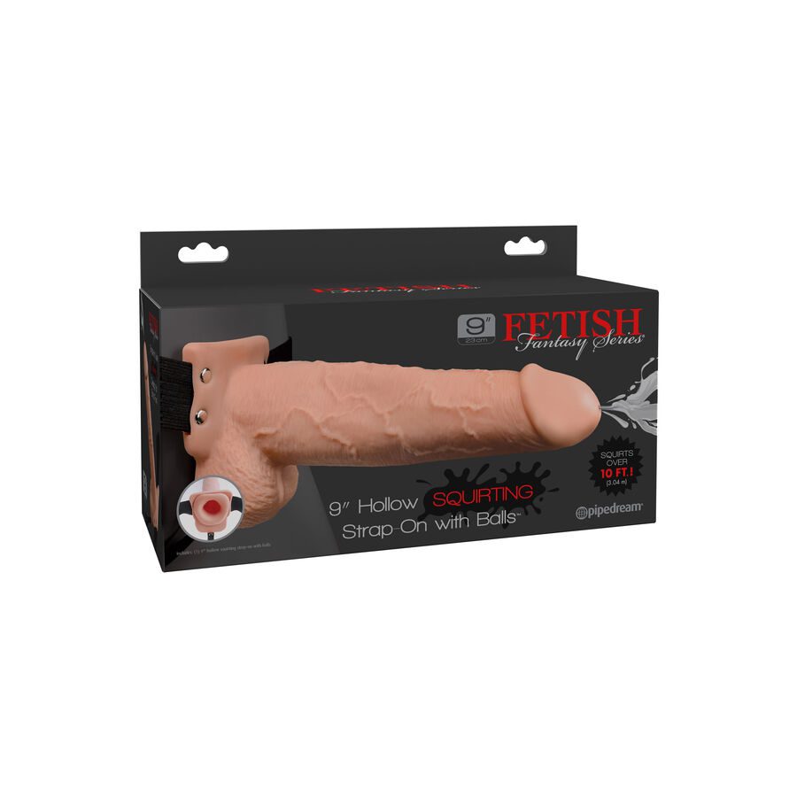 IMBRACATURA CON DILDO EIACULTORE FETISH FANTASY 9 - 22,9CM