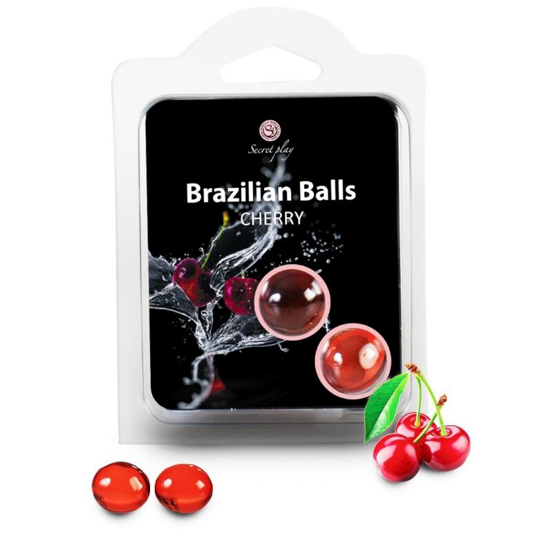 PALLINE BRASILIANE CHERRY SET 2 PALLINE