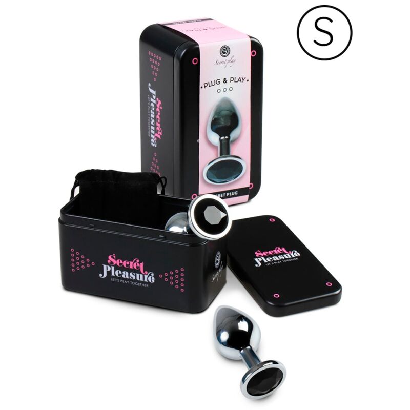 PLUG ANALE 7,5 CM -NERO