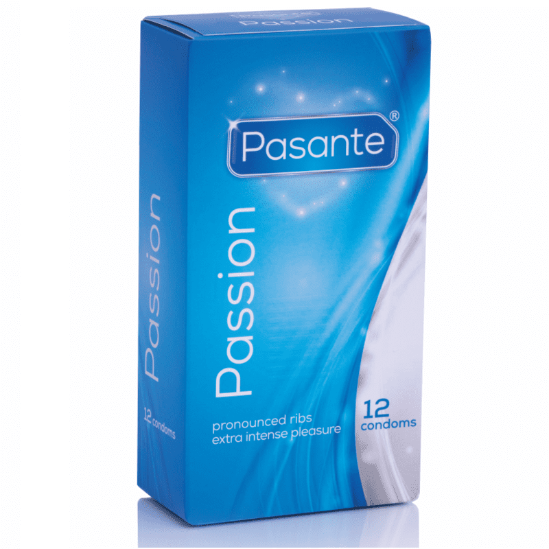 THRU PRESERVATIVIS RIBBED / PASSION 12 PACK