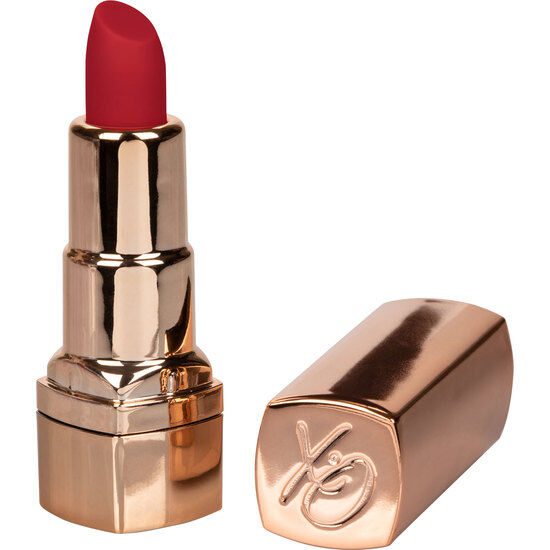 VIBRATORE A FORMA DI ROSSETTO CALEX HIDE PLAY RICARICABILE - ROSSO