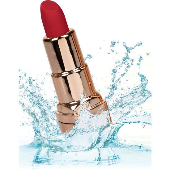VIBRATORE A FORMA DI ROSSETTO CALEX HIDE PLAY RICARICABILE - ROSSO