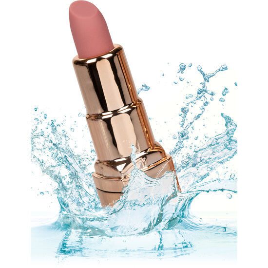 VIBRATORE A FORMA DI ROSSETTO RICARICABILE CALEX HIDE PLAY - ROSA MORBIDO
