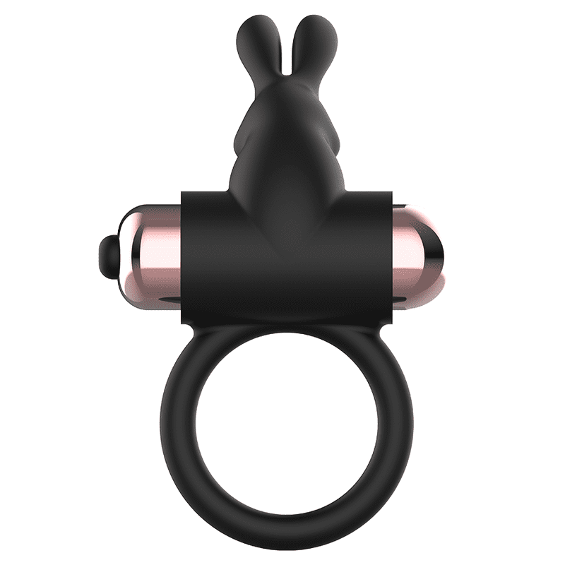 ANELLO PENE COQUETTE CHIC DESIRE CON VIBRATORE NERO/ORO