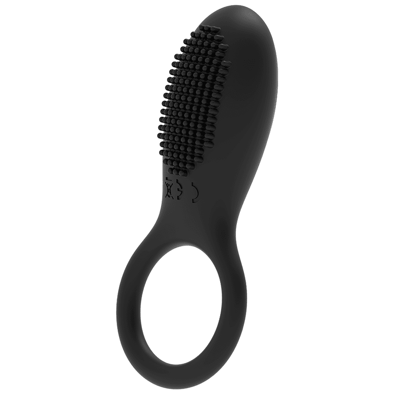 ANELLO IN SILICONE VIBRANTE PER PENE CON TELECOMANDO RICARICABILE COQUETTE CHIC DESIRE - NERO/ORO