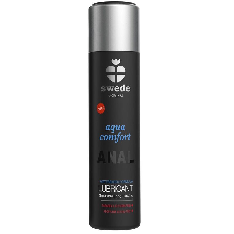 SWEEDE AQUA COMFORT LUBRICANTE ANALE BASE AGUA 60 ML