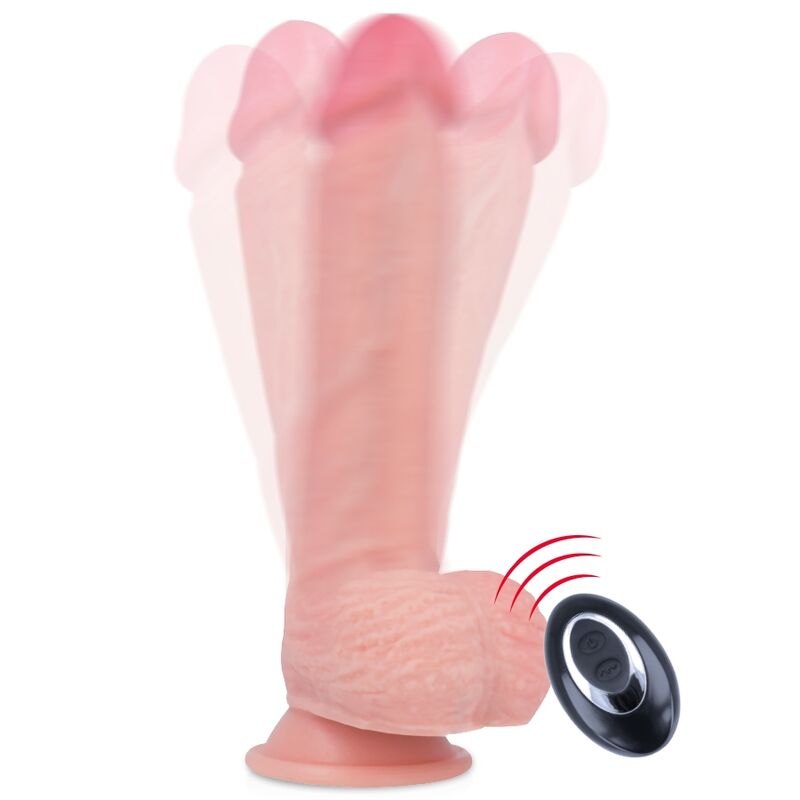 ROCKARMY LIQUID SILICONE VIBRATORE CONTROL REMOTO PREMIUM APACHE 20.5 CM