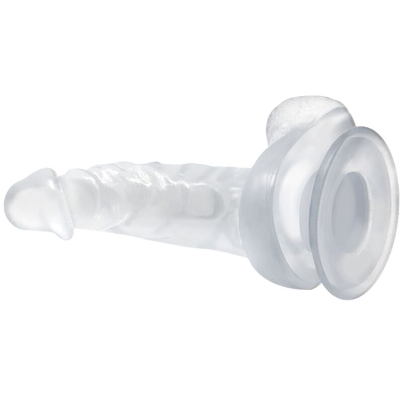 DILDO REALISTICO CON VENTOSA BAILE 16.7 CM TRASPARENTE