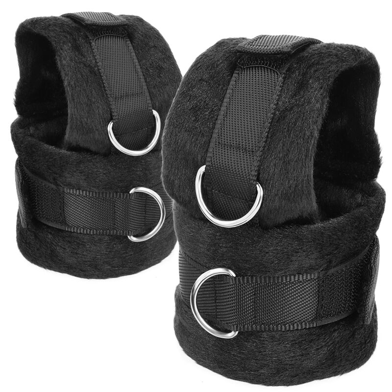 DARKNESS INTERLACE OVER AND UNDER BED RESTRAINT SET