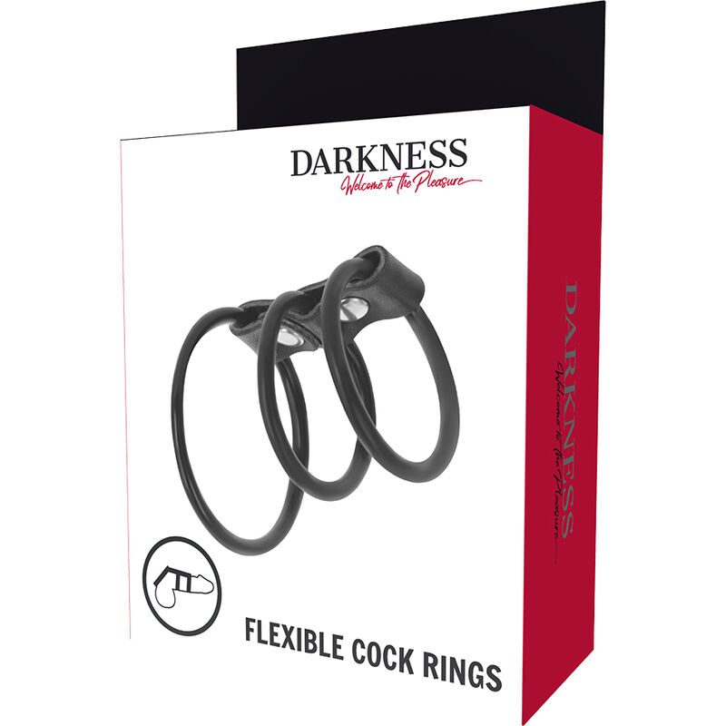 ANELLO FALLICO FLESSIBILE DARKNESS