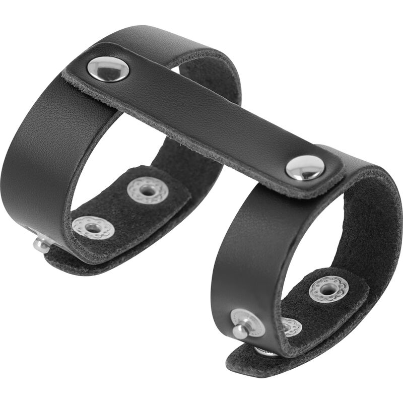 ANELLO FALLICO REGOLABILE PENE E TESTICOLI DARKNESS