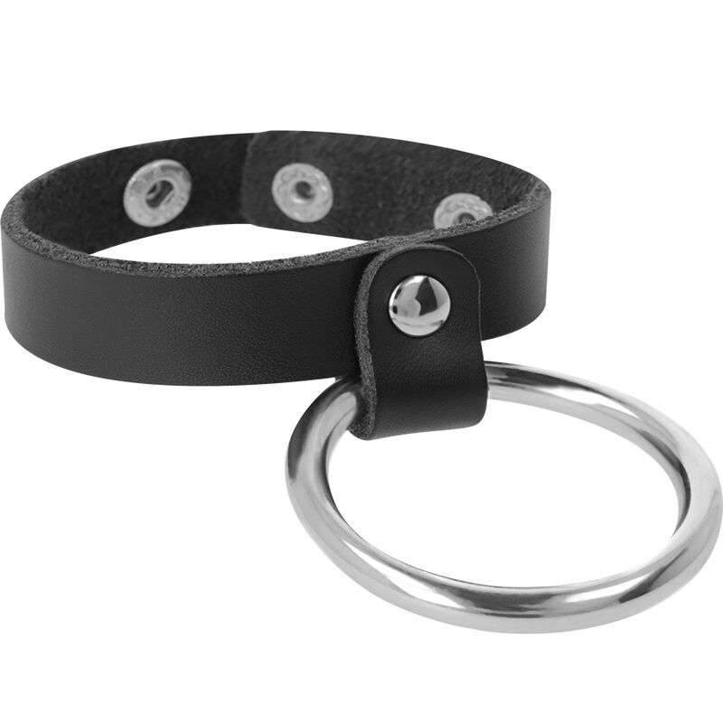 ANELLO FALLICO PENE E TESTICOLI DARKNESS METAL RING