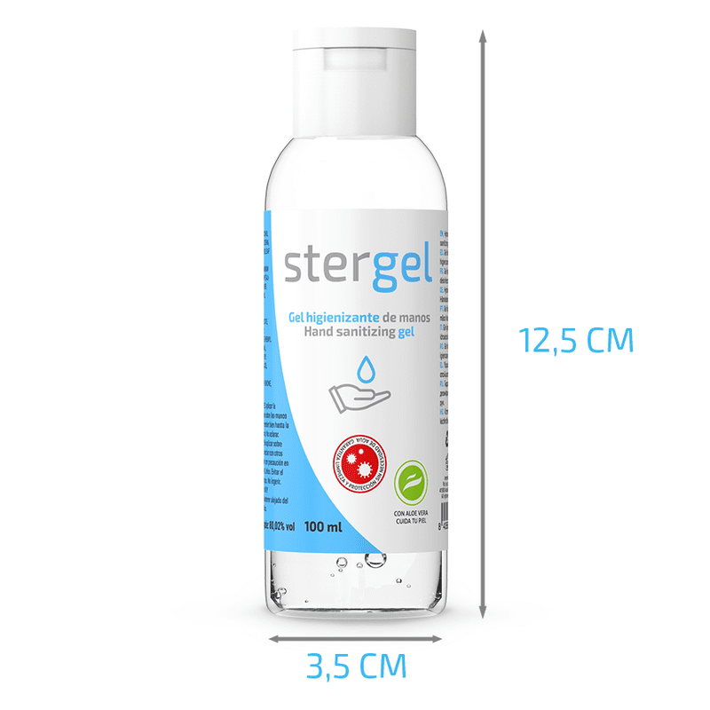 STERGEL HIDROALCOHOLICO DISINFETTANTE COVID-19 100ML