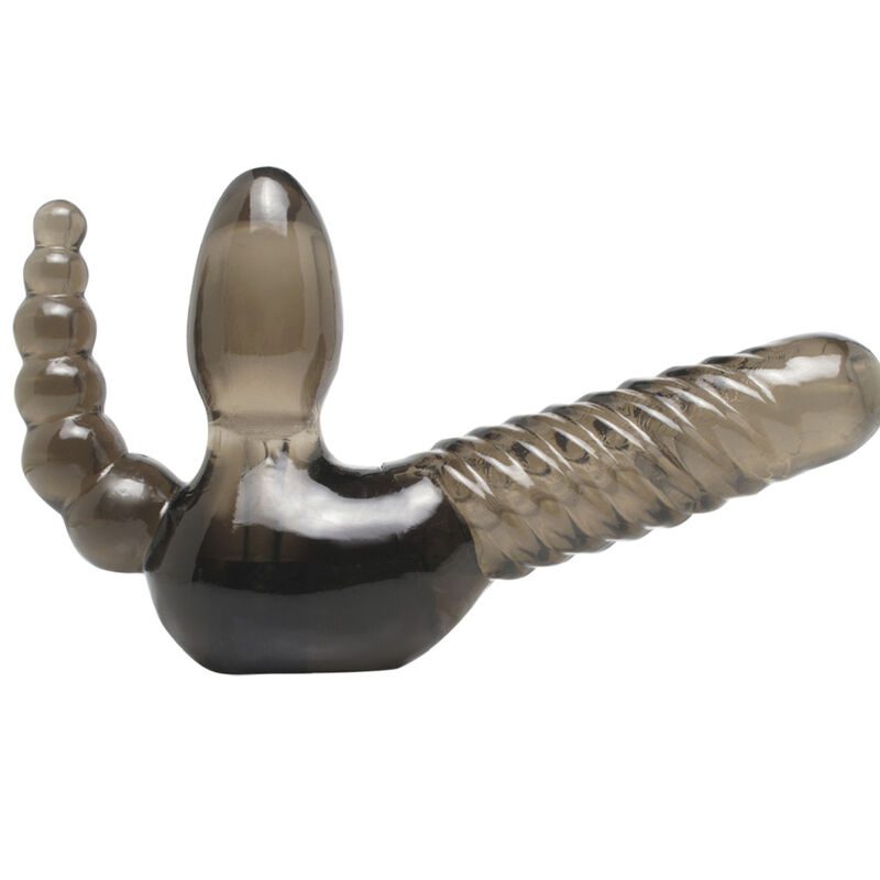 STRAP-ON CON STIMOLATORE ANALE - FETISH FANTASY SERIES "STRAPLESS"