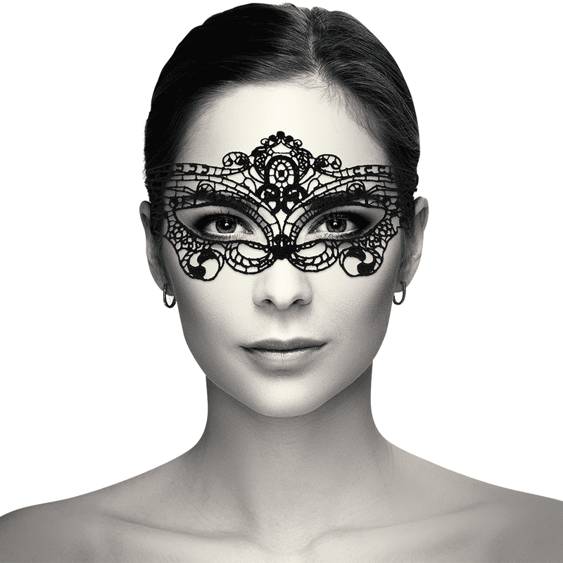 MASCHERA IN PIZZO COQUETTE CHIC DESIRE NERA