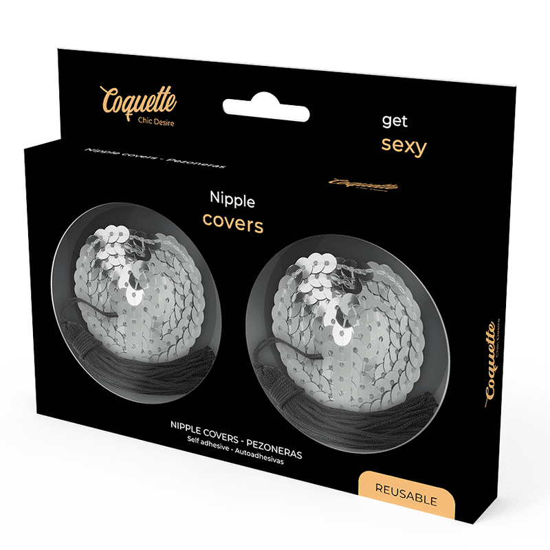 COQUETTE CHIC DESIRE COPRI CAPEZZOLI ARGENTO