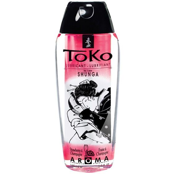 SHUNGA TOKO AROMA LUBRIVAGINANTE FRAGOLA E CHAMPAGNE