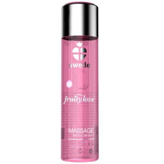 SWEDE FRUITY LOVE OLIO EFFETTO CALORE FRAGOLE CON CHAMPAGNE 60 ML