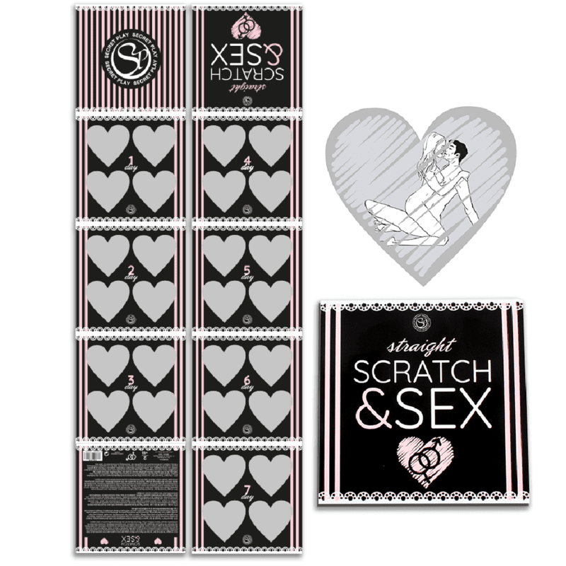 GIOCO PER COPPIE ETERO SECRETPLAY SCRATCH  (ES/EN/FR/PT/DE)