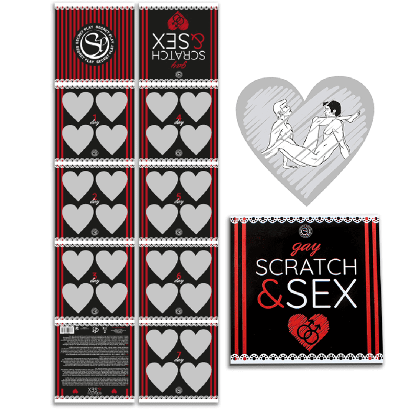 GIOCO PER COPPIE GAY SECRETPLAY SCRATCH SEX (ES/EN/FR/PT/DE)