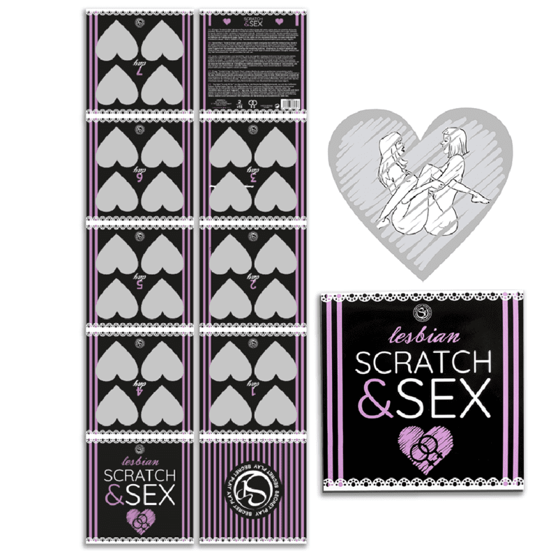 GIOCO PER COPPIE LESBICHE SECRETPLAY SCRATCH (ES/EN/FR/PT/DE)