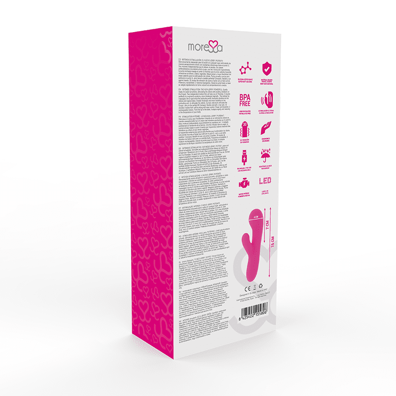 MORESSA JERRY PREMIUM SILICONE RICARICABILE