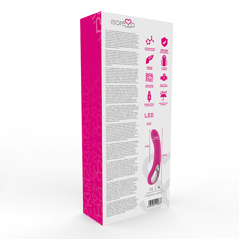 MORESSA NELSON PREMIUM SILICONE RICARICABILE